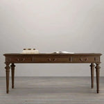 Elegant Oak Multi-Layer Board Table - Timeless Design for Home or Office Workspace fljgj-2109