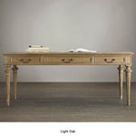 Elegant Oak Multi-Layer Board Table - Timeless Design for Home or Office Workspace fljgj-2109