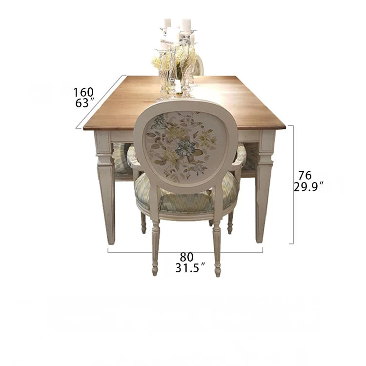 Elegant Oak Multi-Layer Board Dining Table - Perfect for Modern Interiors fljgj-2118