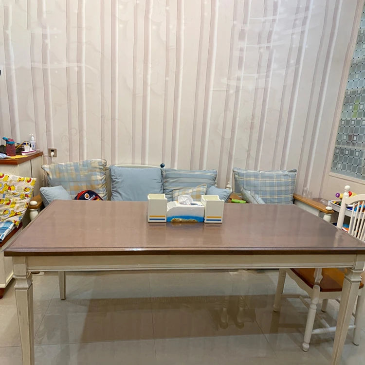 Elegant Oak Multi-Layer Board Dining Table - Perfect for Modern Interiors fljgj-2118