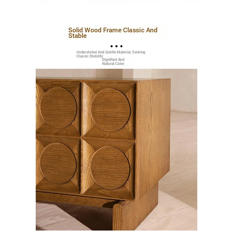 Stylish Oak Multi-Layer Bedside Cupboard – Modern Storage Solution for Your Bedroom fljgj-2121