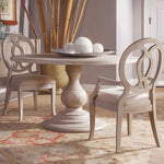 Elegant Oak Cotton-Ramie Dining Chair for Timeless Home Décor fljgj-2126