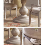 Elegant Oak Cotton-Ramie Dining Chair for Timeless Home Décor fljgj-2126