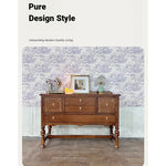 Elegant Oak Multi-layer Board Cabinet with Intricate Detailing and Storage Drawers - Perfect for Home Decor fljgj-2130