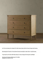 Chic Oak Stainless Bedside Cupboard with 3 Drawers – Elegant Storage Solution for Any Bedroom fljgj-2131
