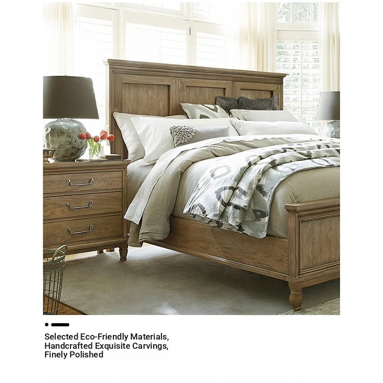 Stylish Oak Bedside Cupboard with 3 Drawers - Elegant Multi-Layer Design for Your Bedroom fljgj-2140