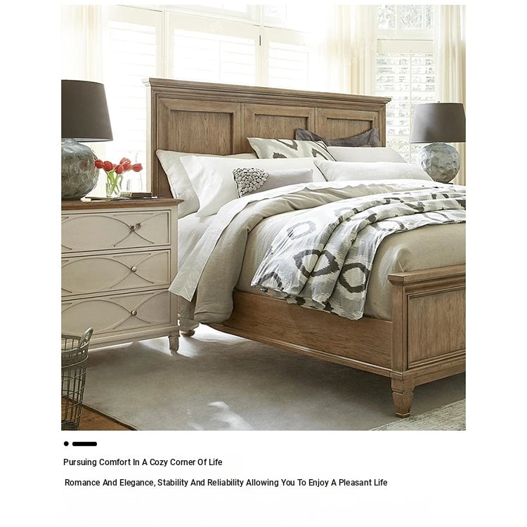 Stylish Oak Bedside Cupboard with 3 Drawers - Elegant Multi-Layer Design for Your Bedroom fljgj-2140