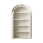 Chic Oak Multi-Layer Board Cabinet with Elegant Arched Design – Perfect for Stylish Storage and Display fljgj-2146