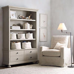 Elegant Oak Multi-Layer Board Cabinet with Spacious Shelves and Drawers for Stylish Storage fljgj-2151