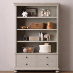 Elegant Oak Multi-Layer Board Cabinet with Spacious Shelves and Drawers for Stylish Storage fljgj-2151
