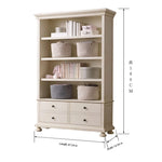 Elegant Oak Multi-Layer Board Cabinet with Spacious Shelves and Drawers for Stylish Storage fljgj-2151