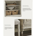 Stylish Oak Multi-Layer Board Cabinet - Perfect for Elegant Storage and Organization fljgj-2152