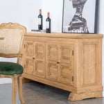 Elegant Oak Multi-layer Board Cabinet with Intricate Design – Stylish Storage Solution for Your Home fljgj-2154