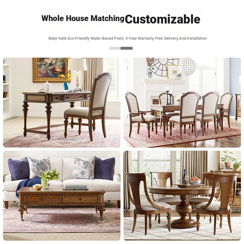 Elegant Oak Multi-Layer Board Tea Table with Classic Design – Perfect for Living Room Décor fljgj-2155