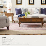 Elegant Oak Multi-Layer Board Tea Table with Classic Design – Perfect for Living Room Décor fljgj-2155