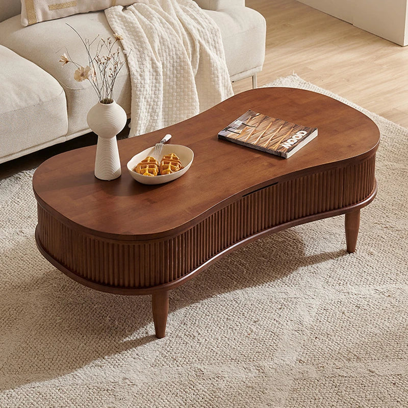 Stylish Solid Wood Coffee Table with Lift-Top and Storage – Perfect for Living Room Décor! fls-5329