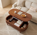 Stylish Solid Wood Coffee Table with Lift-Top and Storage – Perfect for Living Room Décor! fls-5329