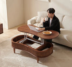 Stylish Solid Wood Coffee Table with Lift-Top and Storage – Perfect for Living Room Décor! fls-5329