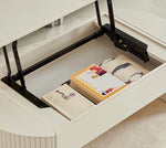 Stylish Lift-Top Coffee Table with Storage - Modern Minimalist Design for Living Room fls-5331