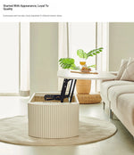 Stylish Lift-Top Coffee Table with Storage - Modern Minimalist Design for Living Room fls-5331
