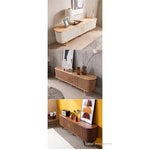 Elegant Mid-Century Modern TV Stand with Ribbed Design and Golden Accents - Perfect for Stylish Living Spaces fls-5334