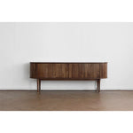 Mid-Century Modern Walnut Sideboard with Stylish Storage Solutions for Your Living Room fls-5337
