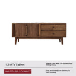 Stylish Wooden TV Stand with Storage - Modern Design for Living Room Furniture fls-5338