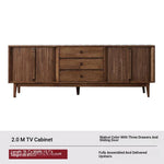 Stylish Wooden TV Stand with Storage - Modern Design for Living Room Furniture fls-5338