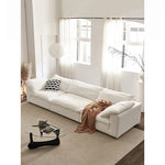 Luxurious Pine Sofa with Cotton-Ramie Upholstery and Plush Goose Down Feather Filling - Perfect for Modern Living Rooms! flsd-5181