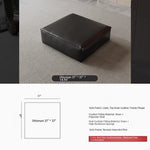 Luxurious Modular Sofa in Cowhide Leather – Versatile and Modern Design for Your Living Space flsd-5182