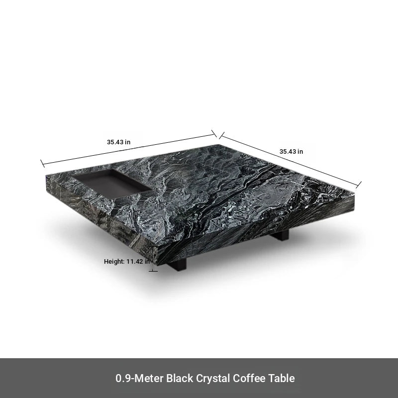 Stylish Marble and Stainless Steel Tea Table - Modern Living Room Centerpiece flsd-5183