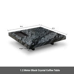 Stylish Marble and Stainless Steel Tea Table - Modern Living Room Centerpiece flsd-5183