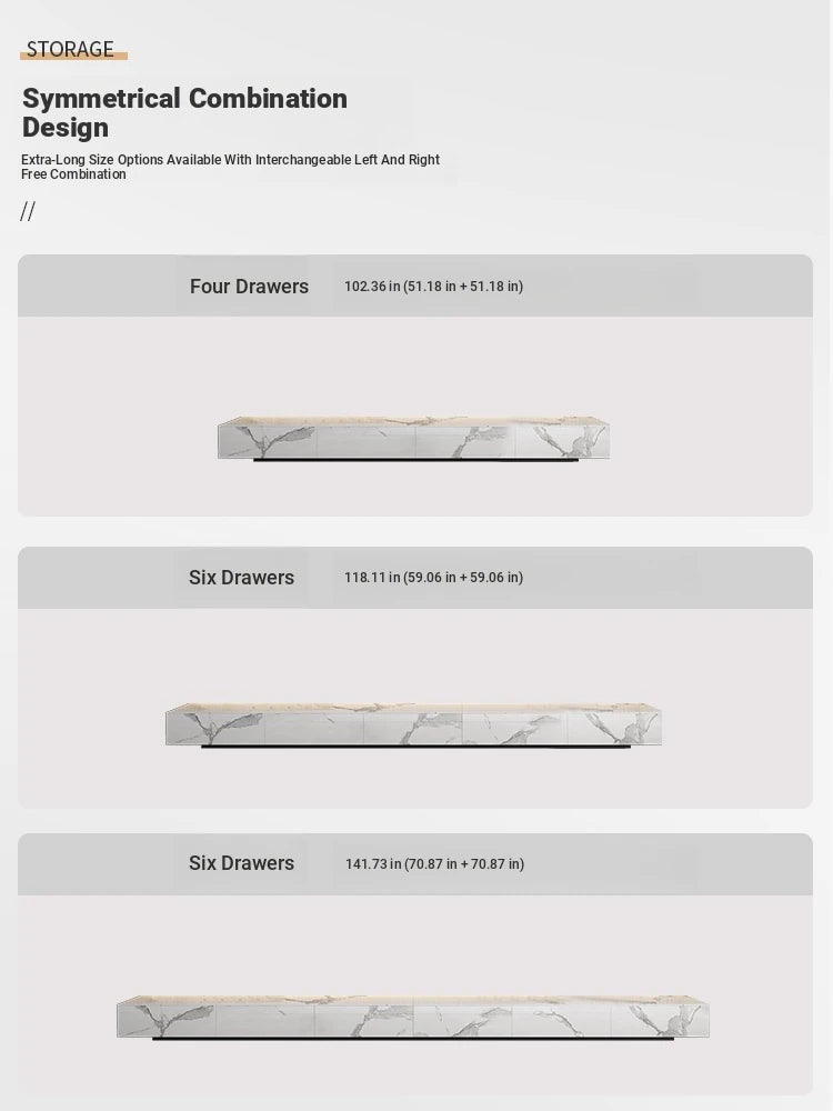 Stylish Modern TV Cabinet with Ceramic Sintered Stone Top, Pine Accents, and Durable Metal Frame - Perfect Home Entertainment Center flsd-5184