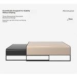 Stylish Synthetic Leather and Carbon Steel Tea Table - Modern Home Decor Piece flsd-5187