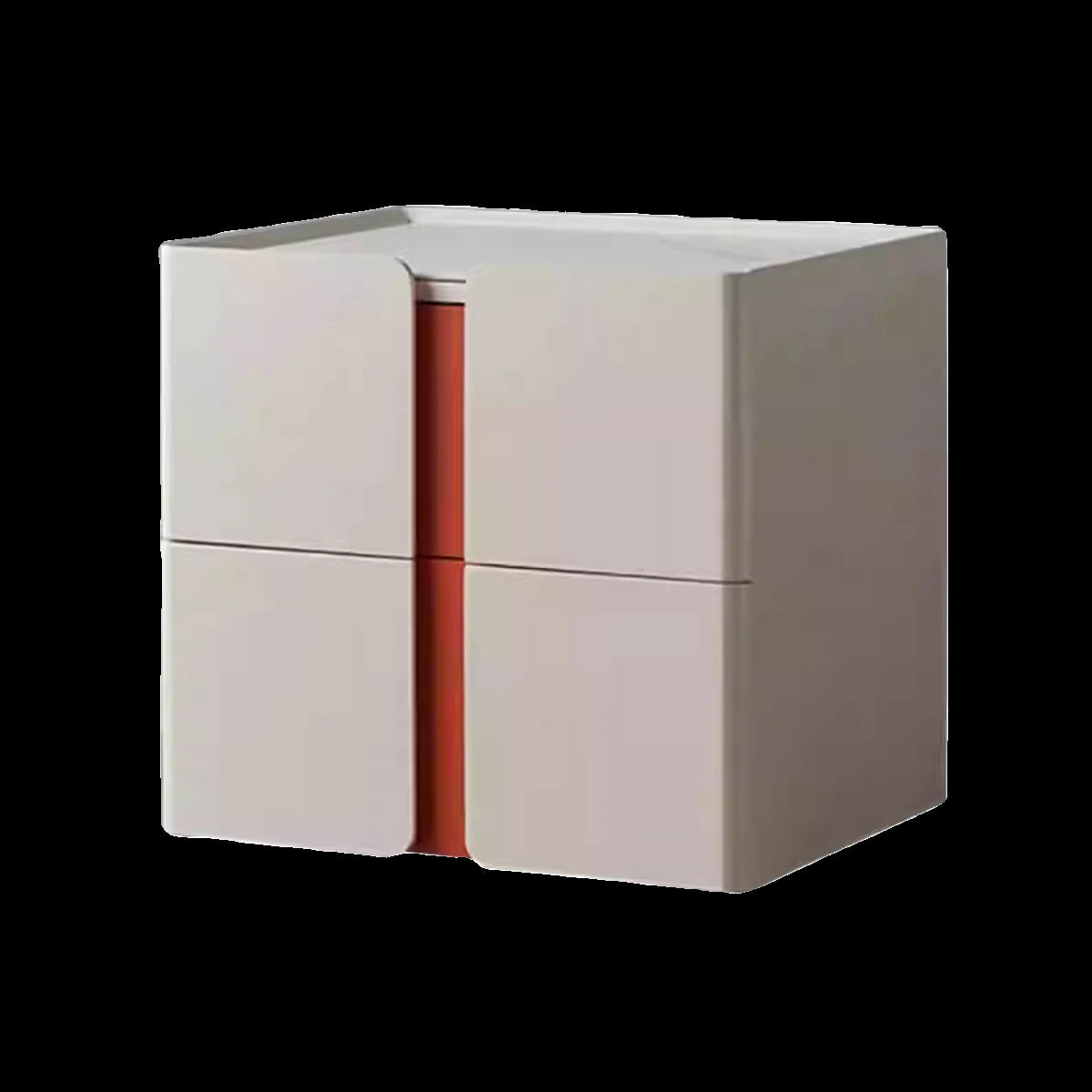 Modern Bedside Cupboard with Sleek Design – Density Board, Pine, Ceramic Sintered Stone & Metal Finish flsd-5189