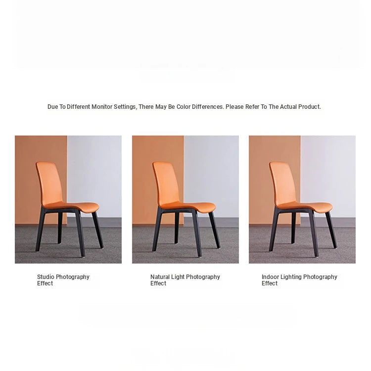 Stylish Ash Wood Dining Chair with Synthetic Leather Seat – Modern Comfort and Elegance for Your Space flsd-5191