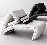 Sleek Foldable Chair for Versatile Comfort - Dual-Use Design in Synthetic Leather and Foam flsd-5194