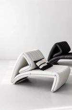 Sleek Foldable Chair for Versatile Comfort - Dual-Use Design in Synthetic Leather and Foam flsd-5194