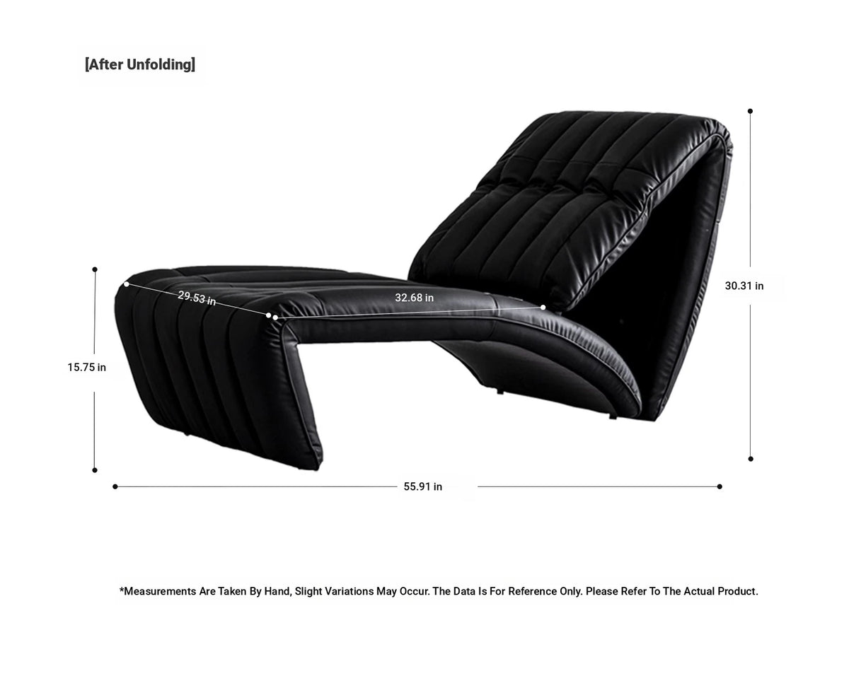 Sleek Foldable Chair for Versatile Comfort - Dual-Use Design in Synthetic Leather and Foam flsd-5194