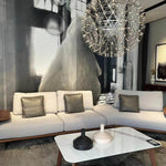 Solid Wood Sectional Sofa, Modern Chinese Style, Italian Minimalist Luxury fly-0422-78