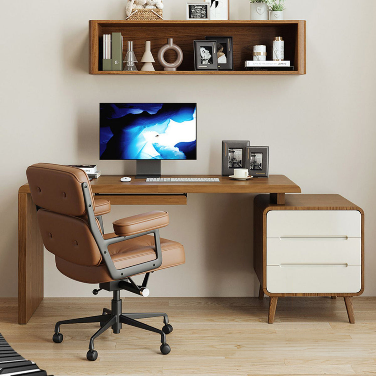 Premium Quality Brown Ash and Pine Wood Dining Table - Elegant Home Decor fmbs-001