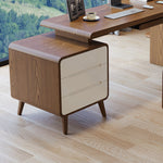 Premium Quality Brown Ash and Pine Wood Dining Table - Elegant Home Decor fmbs-001