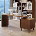 Premium Quality Brown Ash and Pine Wood Dining Table - Elegant Home Decor fmbs-001