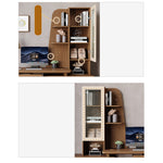 Premium Quality Brown Ash and Pine Wood Dining Table - Elegant Home Decor fmbs-001