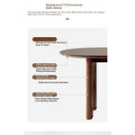 Elegant Ash Wood and Sintered Stone Oval Dining Table – Stylish Modern Decor for Your Home fme-3125