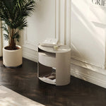 Sleek Modern Bedside Cupboard with Multi-Layer Board Design – Stylish Nightstand for Any Bedroom fmfd-5064