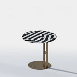 Modern Multi-Layer Board Tea Table with Stylish Black and White Design - Perfect for Living Room Decor fmfd-5066