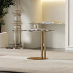 Modern Multi-Layer Board Tea Table with Stylish Black and White Design - Perfect for Living Room Decor fmfd-5066