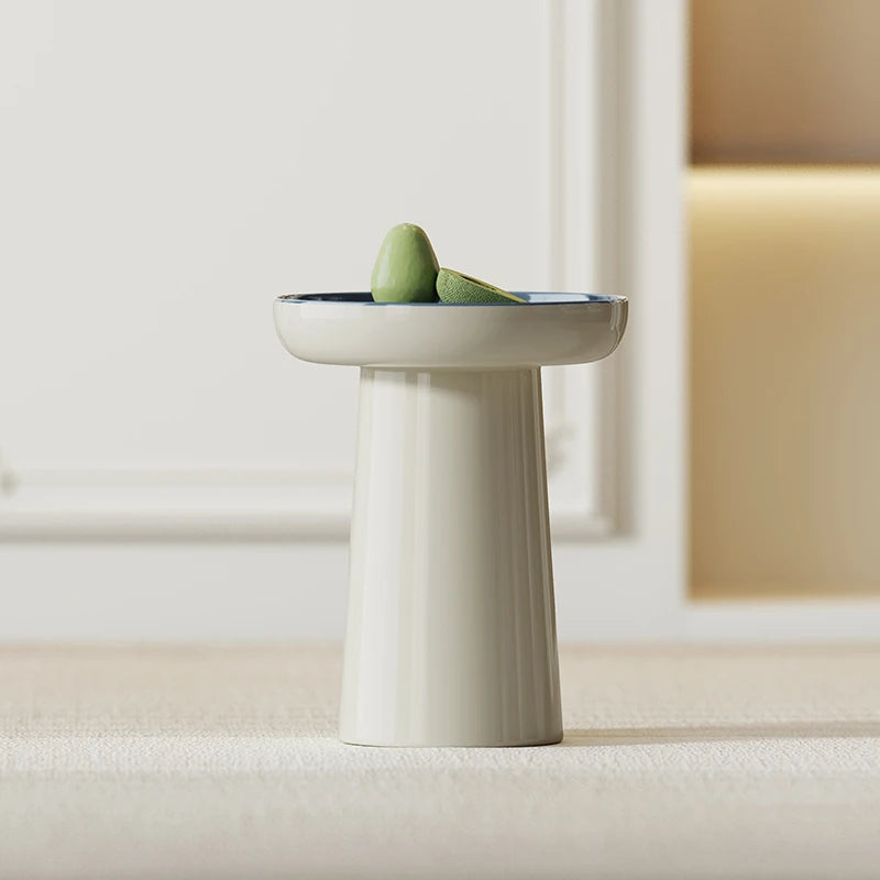 Stylish Multi-Layer Board Tea Table with Unique Round Top Design - Perfect for Modern Living Spaces! fmfd-5067