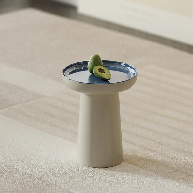 Stylish Multi-Layer Board Tea Table with Unique Round Top Design - Perfect for Modern Living Spaces! fmfd-5067